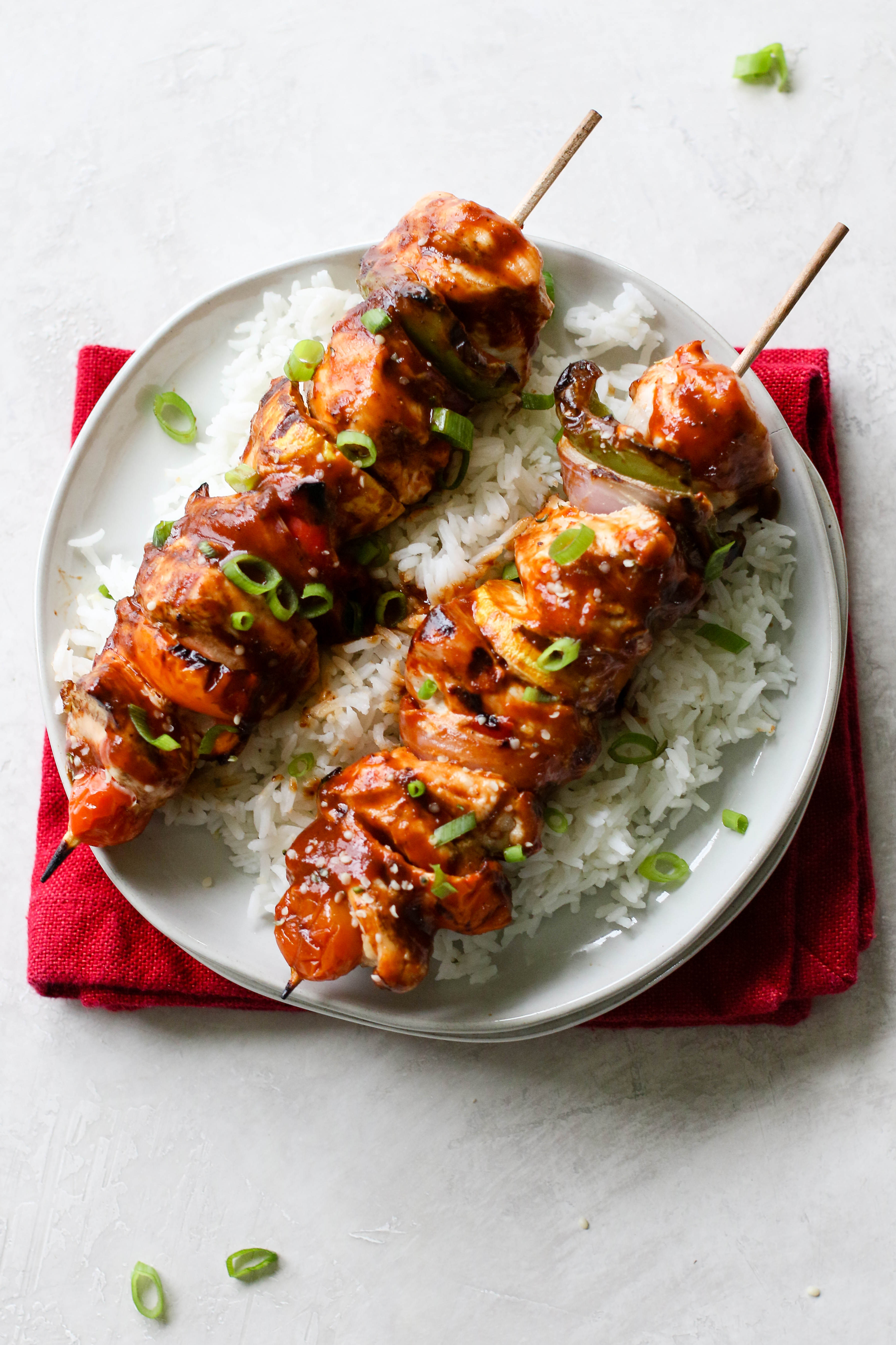 MAPLE BBQ CHICKEN KABOBS Coombs Family Farms